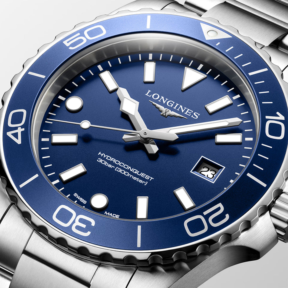 Longines HydroConquest 42mm Blue Dial Gents Quartz Watch L37694966
