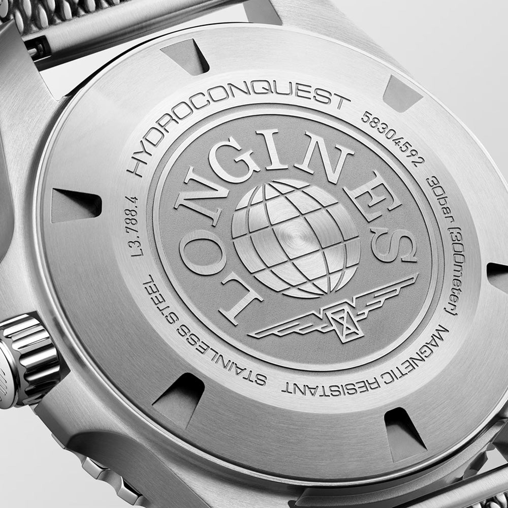 Longines HydroConquest 42mm Black Dial Automatic Gents Watch L37884706