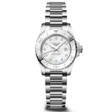 Longines HydroConquest 30mm MOP Diamond Dot Dial Quartz Ladies Watch L33694876