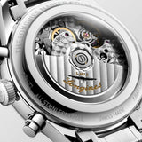 Longines Master Collection 41mm Silver Dial Automatic Chronograph Day & Date Moonphase Gents Watch L2.962.4.73.6