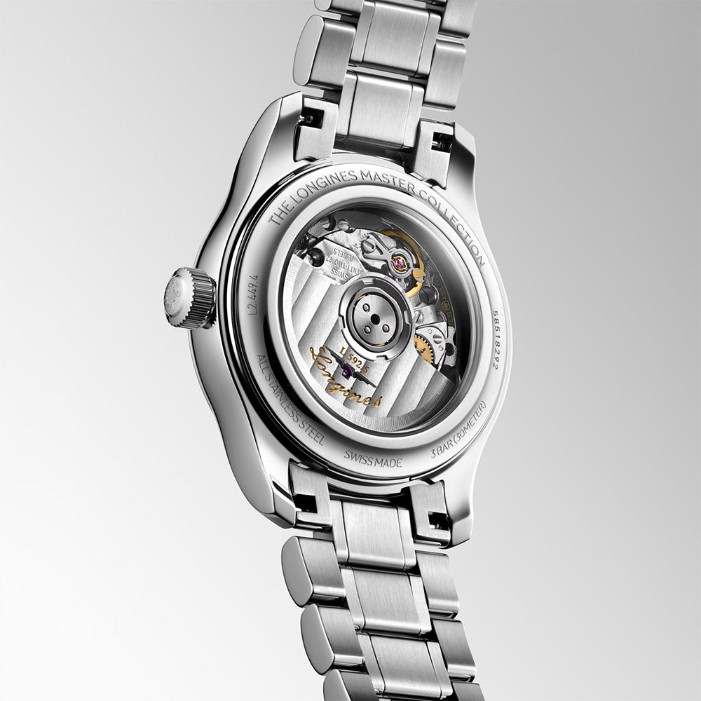 Longines Master Collection 30mm Silver Dial Automatic Ladies Watch L2.449.4.73.6