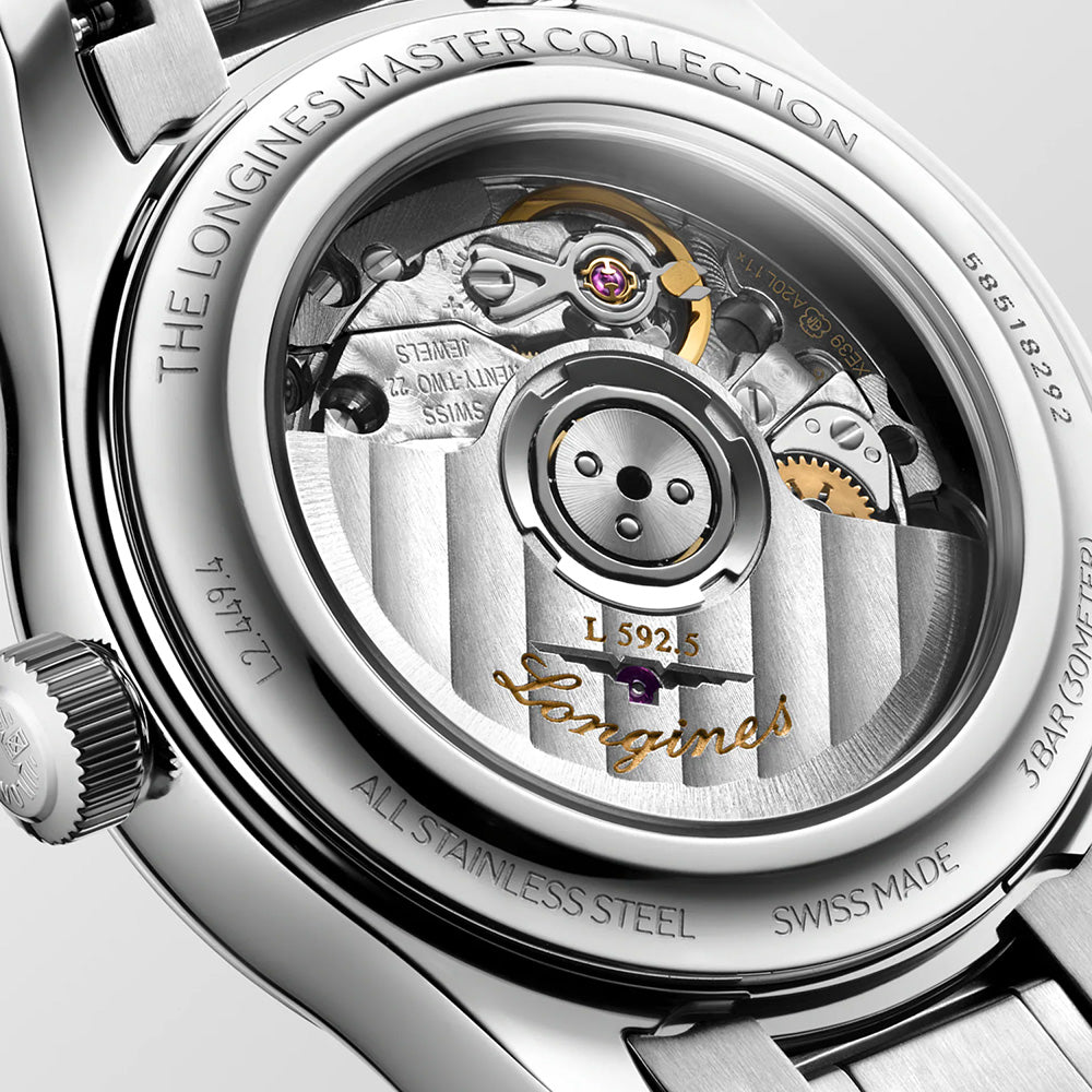Longines Master Collection 30mm Silver Dial Automatic Ladies Watch L2.449.4.73.6