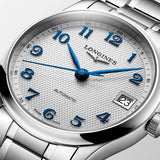 Longines Master Collection 34mm Silver Dial Automatic Ladies Watch L2.450.4.73.6