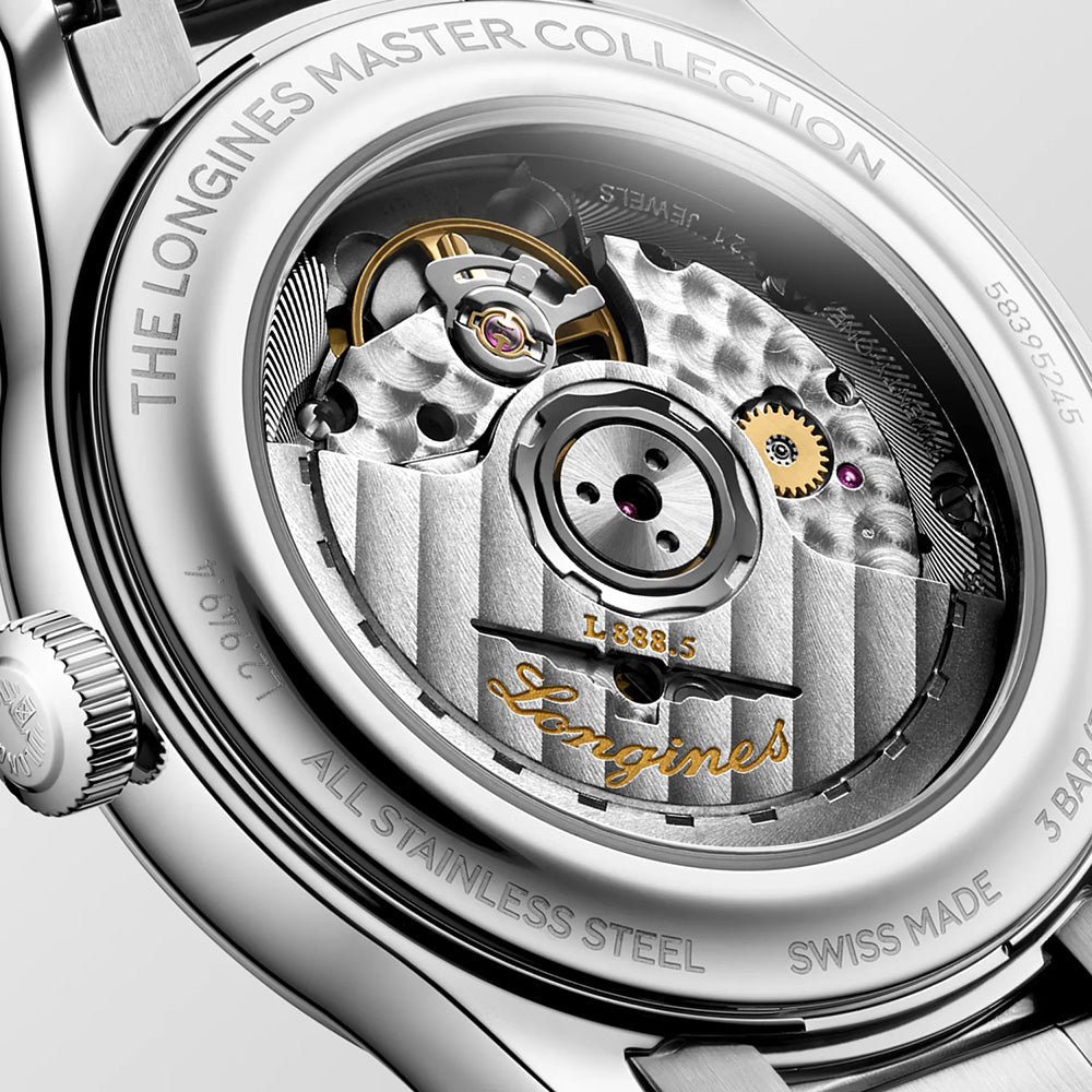 Longines Master Collection 39mm Silver Dial Automatic Watch L2.949.4.73.6