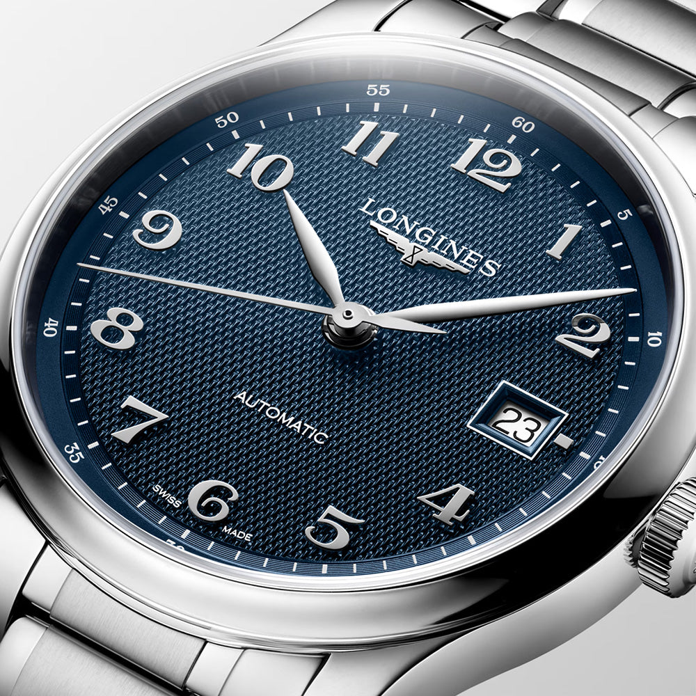 Longines Master Collection 39mm Blue Dial Automatic Watch L2.949.4.93.6