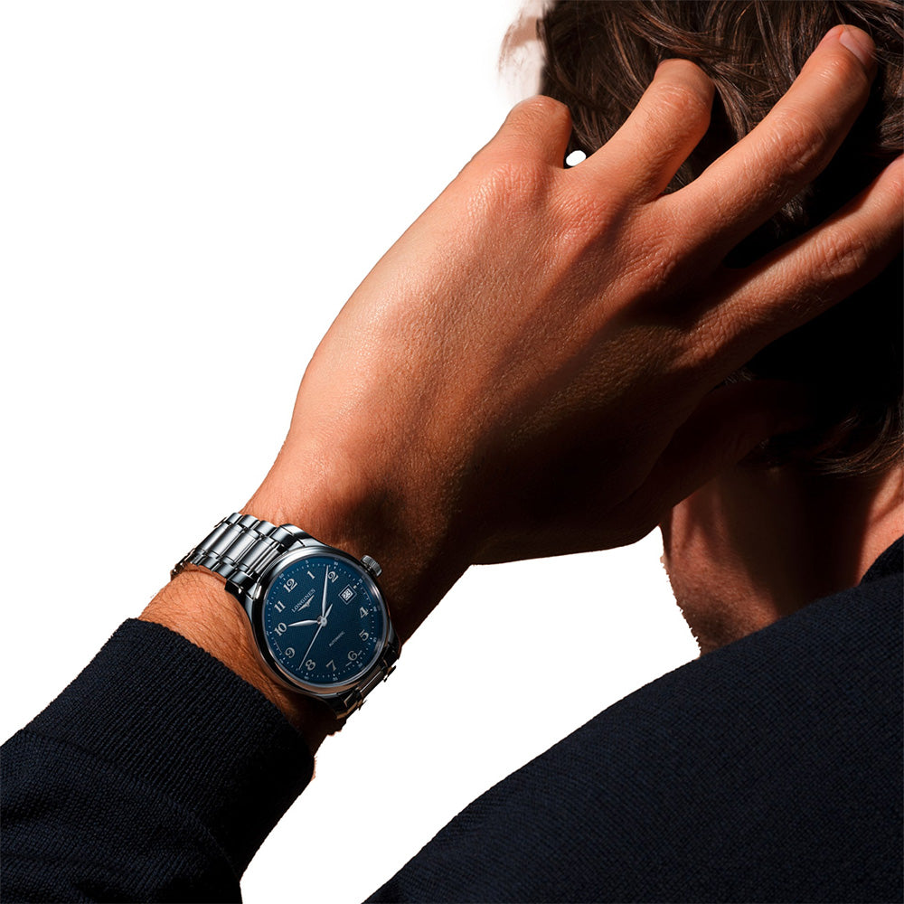 Longines Master Collection 39mm Blue Dial Automatic Watch L2.949.4.93.6