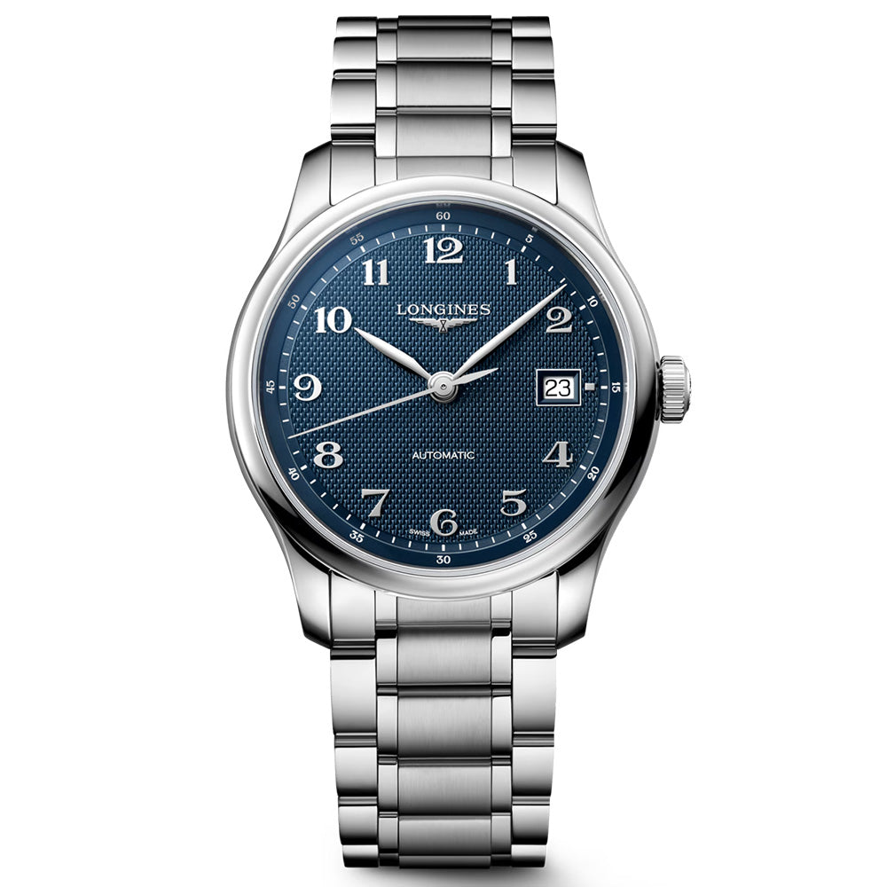 Longines Master Collection 39mm Blue Dial Automatic Watch L2.949.4.93.6
