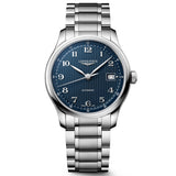 Longines Master Collection 39mm Blue Dial Automatic Watch L2.949.4.93.6