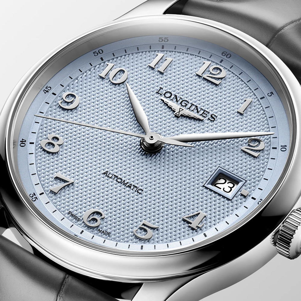 Longines Master Collection 39mm Light Blue Dial Automatic Watch L2.949.4.99.2