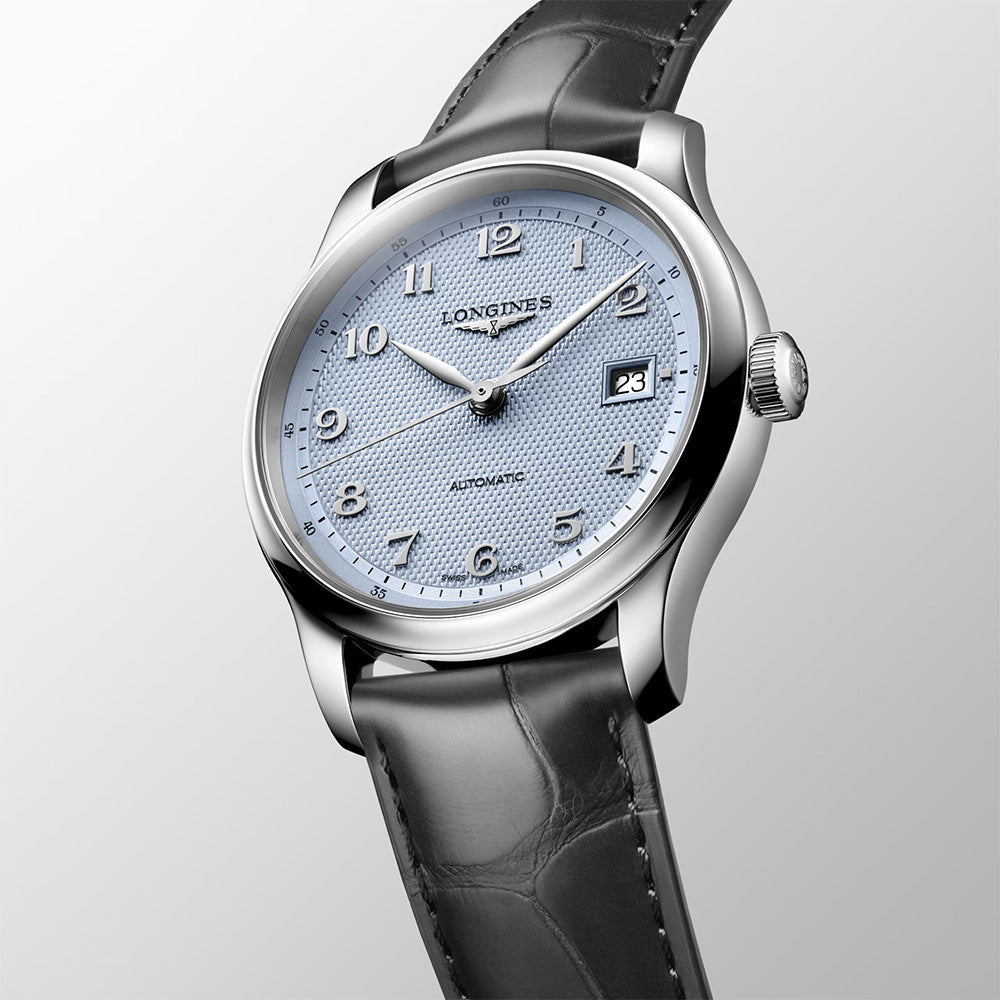 Longines Master Collection 39mm Light Blue Dial Automatic Watch L2.949.4.99.2