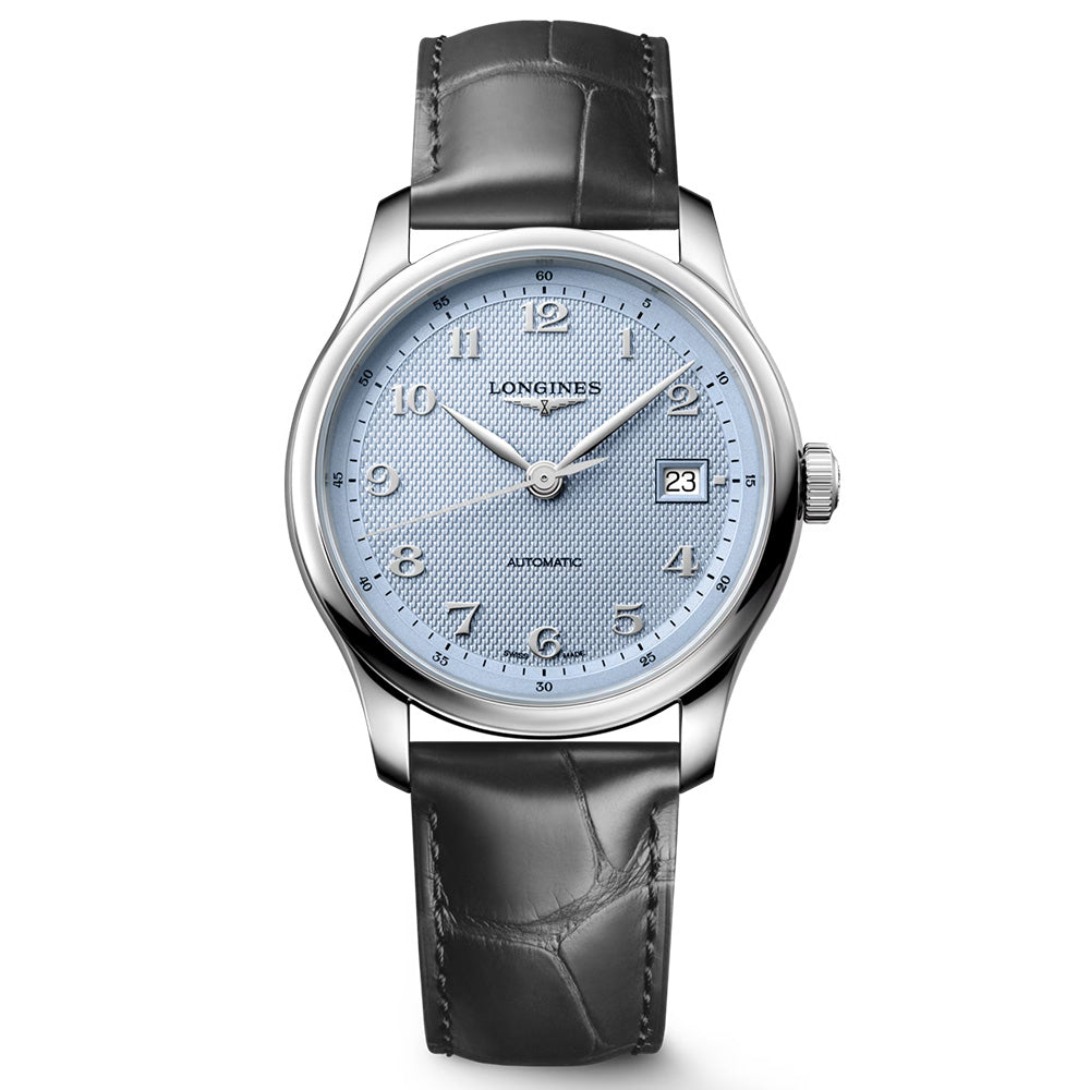 Longines Master Collection 39mm Light Blue Dial Automatic Watch L2.949.4.99.2