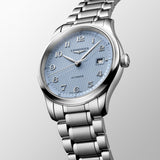 Longines Master Collection 41mm Light Blue Dial Automatic Watch L2.950.4.99.6