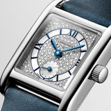 Longines Mini DolceVita Snow-set MOP Dial Diamond Ladies Quartz Watch L5.200.4.87.2
