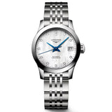 Longines Record Collection 26mm MOP Diamond Dot Dial Automatic Ladies Watch L23204876