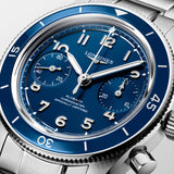 Longines Spirit Pilot Flyback 39.5mm Blue Dial Manual Wound Chronograph Gents Watch L37214936