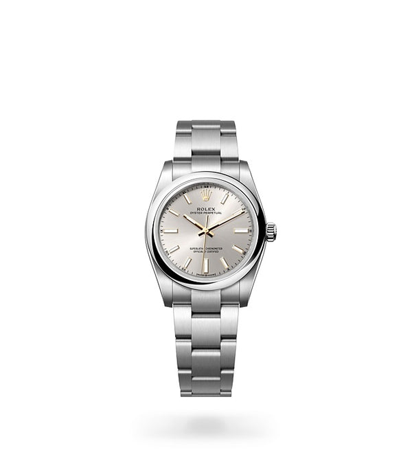 rolex m124200-0001 watch collection page upright image