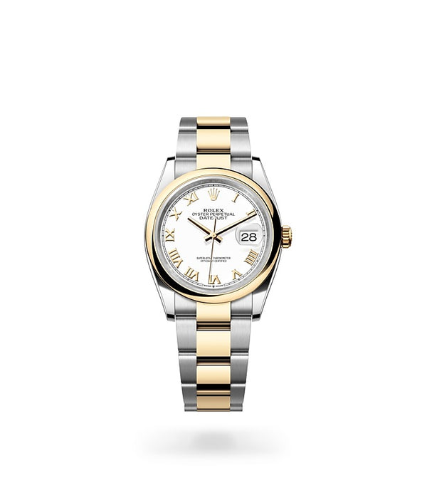 rolex m126203-0030 watch collection page upright image