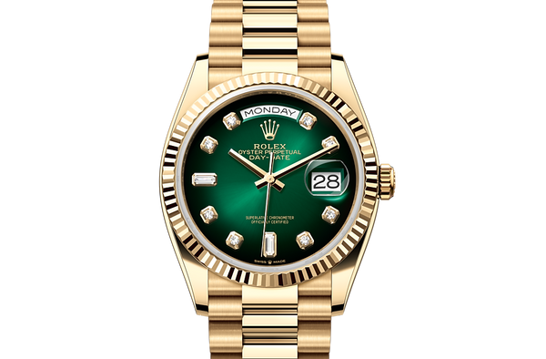 rolex m128238-0069 watch model page front facing image