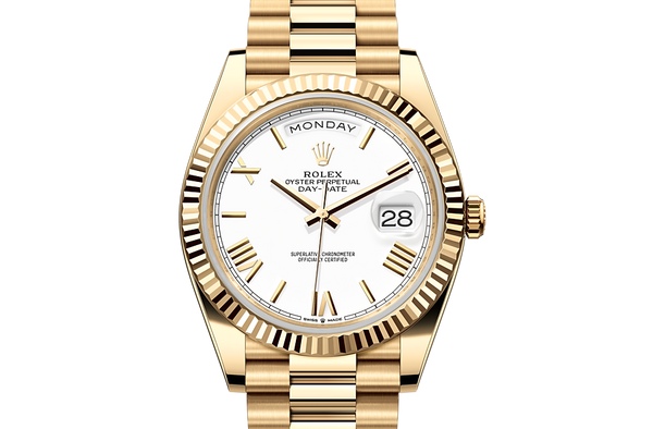 rolex m228238-0042 watch model page front facing image