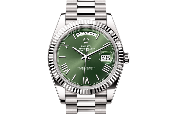 rolex m228239-0033 watch model page front facing image