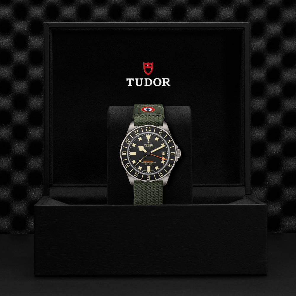 TUDOR Pelagos FXD GMT 42mm Black Dial Titanium Gents Watch M2542G267NU-0002