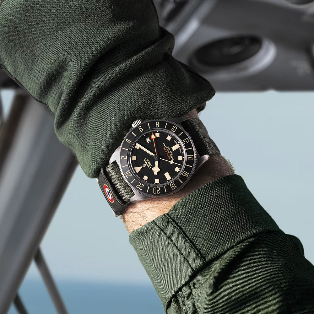 TUDOR Pelagos FXD GMT 42mm Black Dial Titanium Gents Watch M2542G267NU-0002