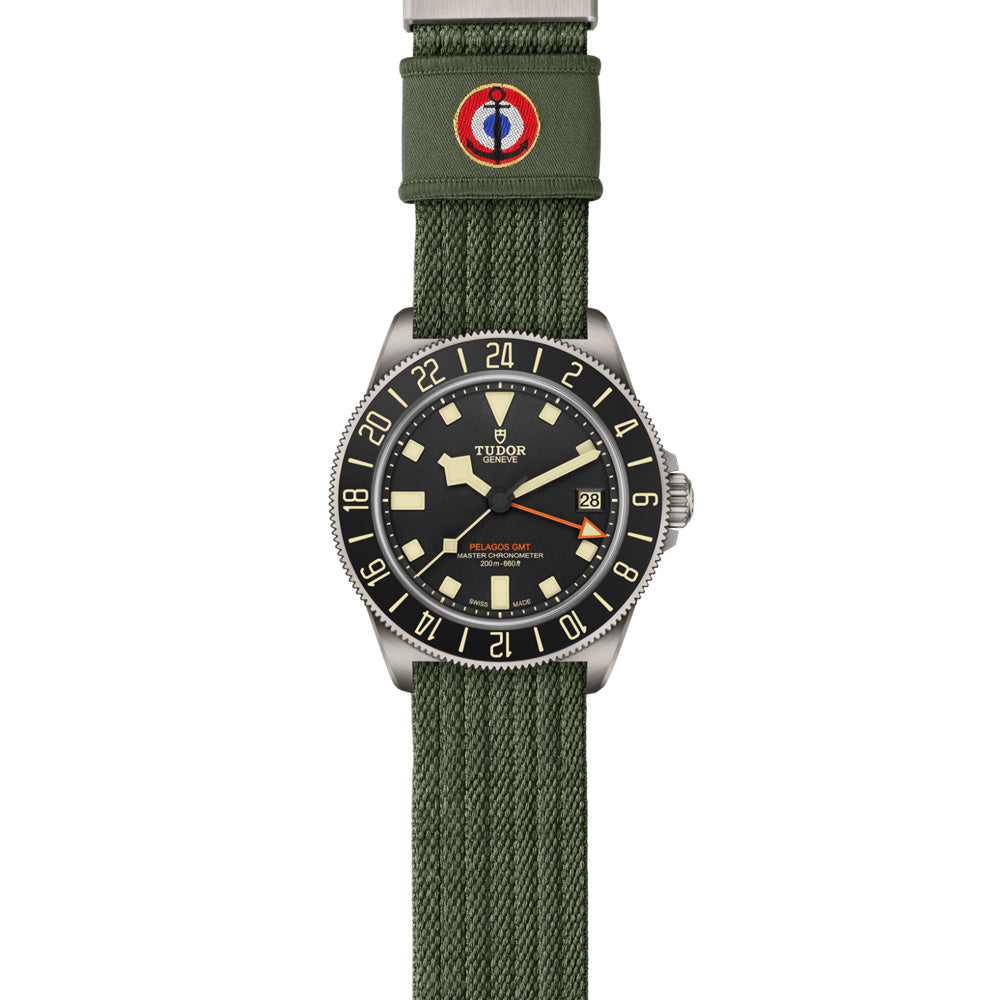 TUDOR Pelagos FXD GMT 42mm Black Dial Titanium Gents Watch M2542G267NU-0002