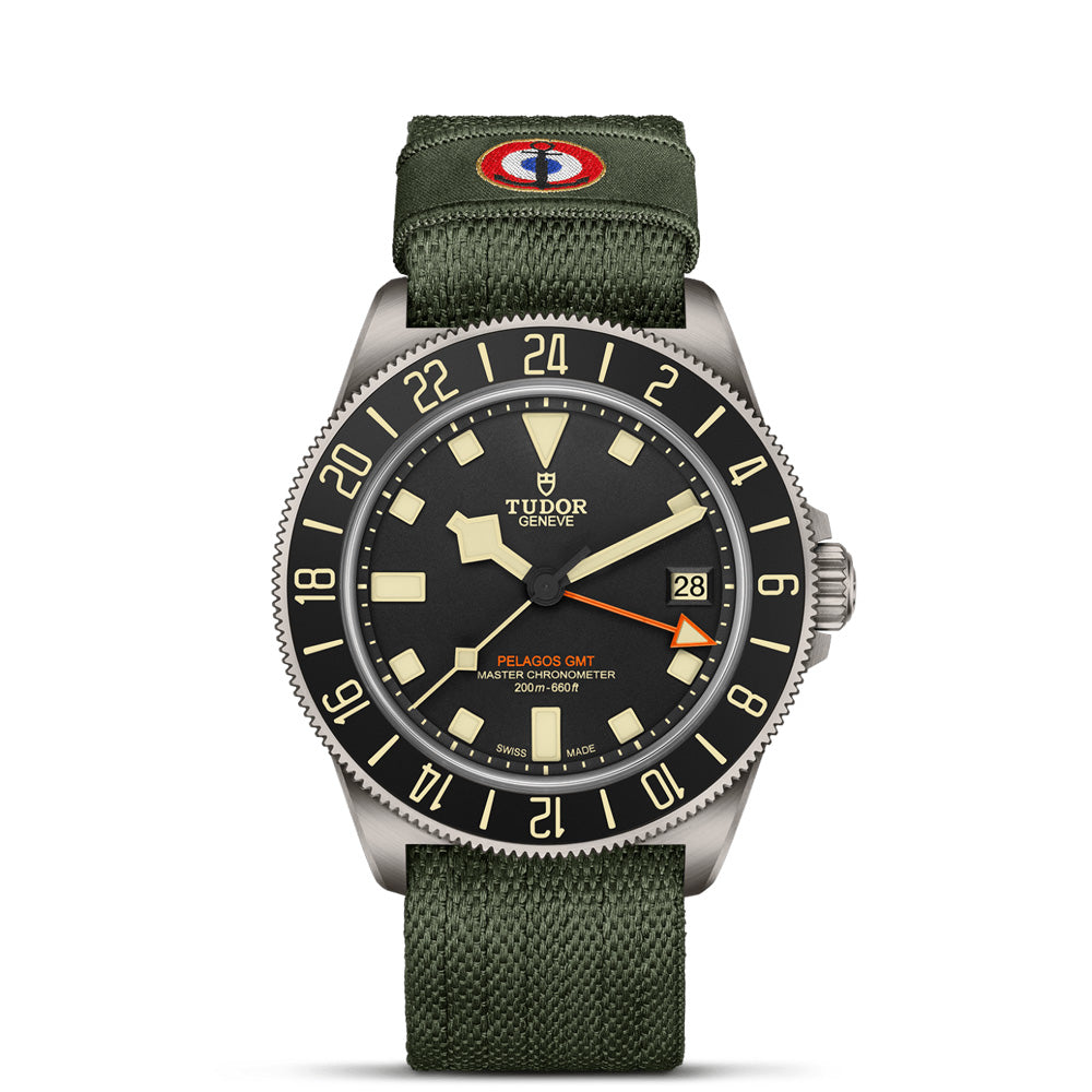 TUDOR Pelagos FXD GMT 42mm Black Dial Titanium Gents Watch M2542G267NU-0002