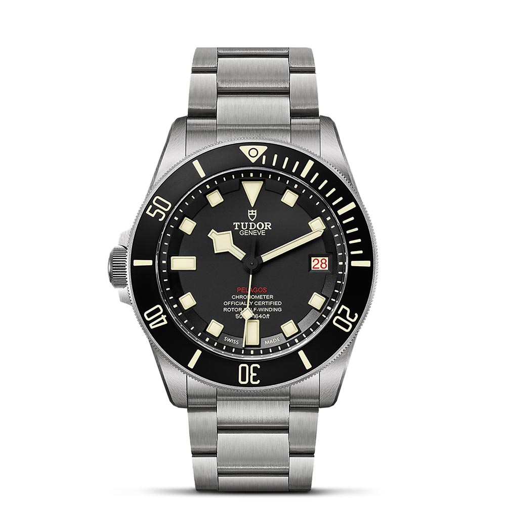 tudor pelagos lhd 42mm black dial gents watch