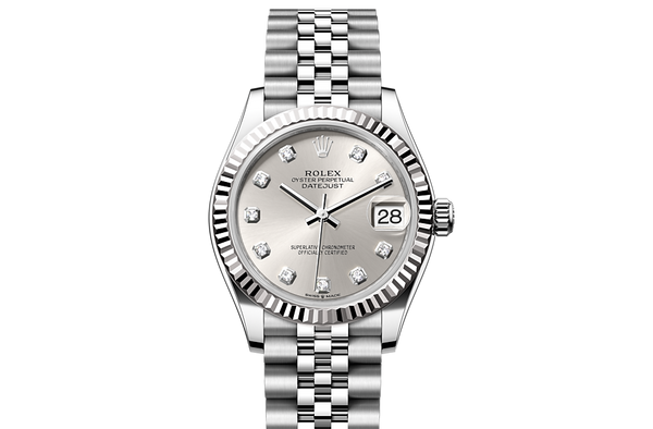 rolex m278274-0030 watch model page front facing image