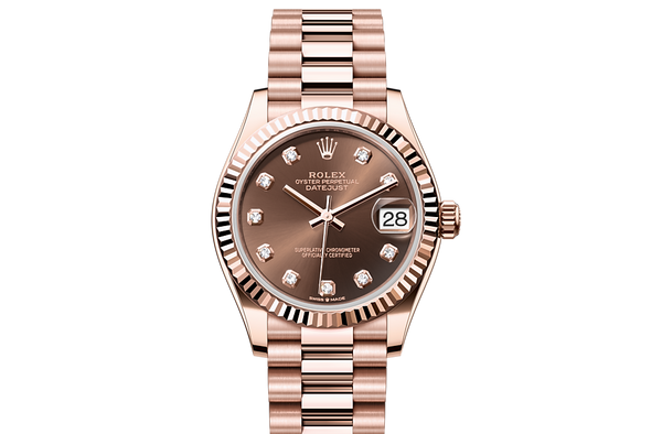 rolex m278275-0010 watch model page front facing image