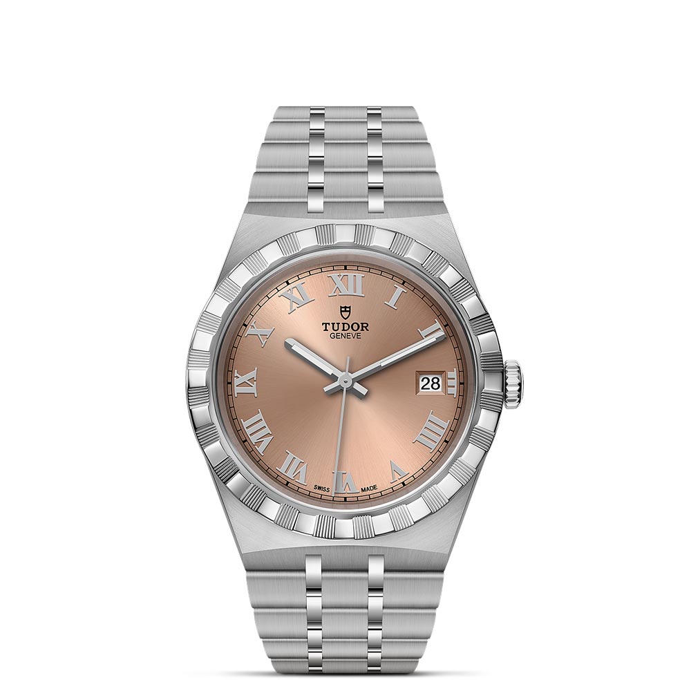 TUDOR Royal 38mm Salmon Dial Watch M28500-0007