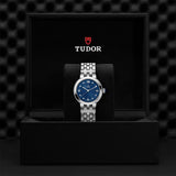 TUDOR Clair de Rose 34mm Blue Diamond Set Dial Ladies Watch M35800-0010