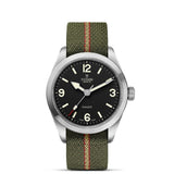 tudor ranger 39mm black dial watch