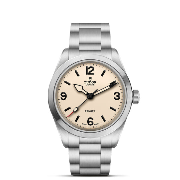 TUDOR Ranger 39mm Beige Dial Watch M79950-0008