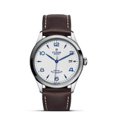 TUDOR 1926 39mm Opaline and Blue Dial Watch M91550-0010
