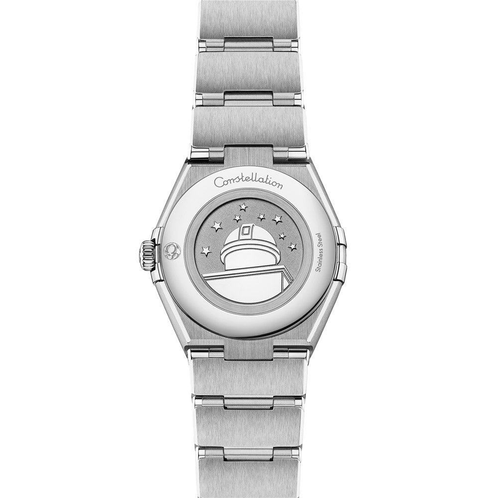 OMEGA Constellation 28mm Silver Dial Ladies Quartz Watch 13110286002001