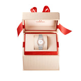 OMEGA Constellation 25mm MOP Dial 18ct Rose Gold & Steel Diamond Ladies Quartz Watch 13125256055001