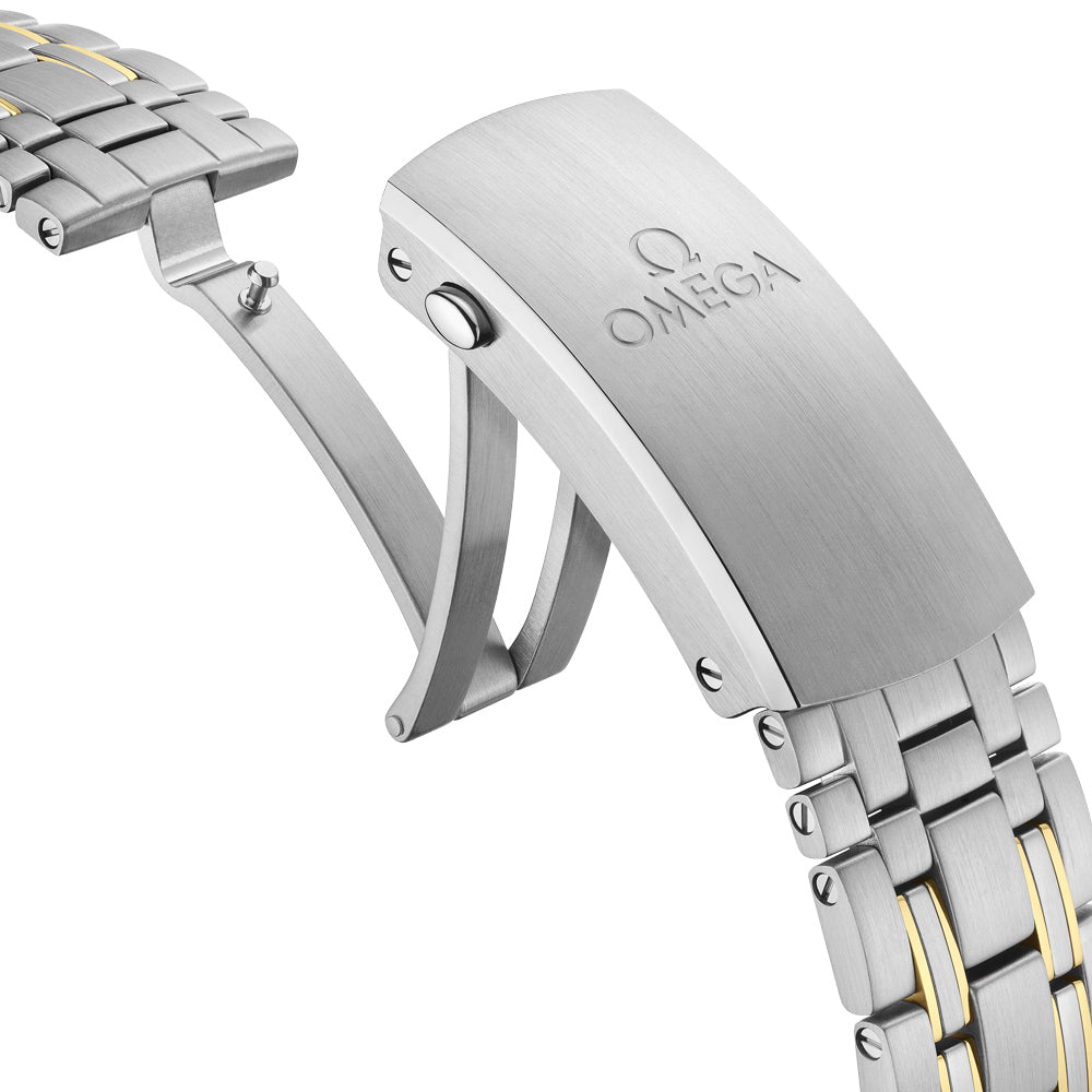 OMEGA Seamaster Diver 300M 44mm Blue Dial Steel & 18ct Gold Automatic Chronograph Gents Watch 21020445103001