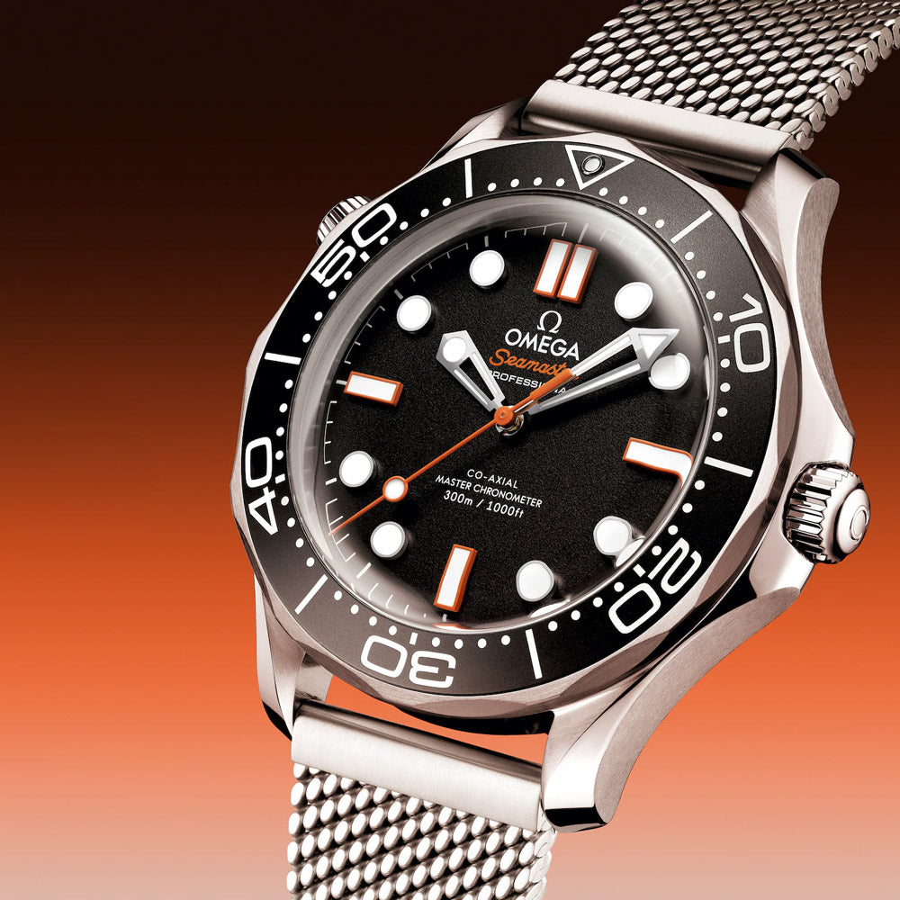 OMEGA Seamaster Diver 300M 42mm Black Dial Automatic Gents Watch 21030422001018