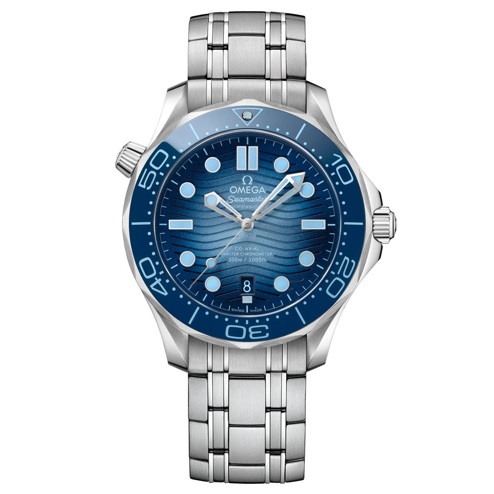 OMEGA Seamaster Diver 300M 42mm Blue Ice Dial Automatic Gents Watch 21030422003003