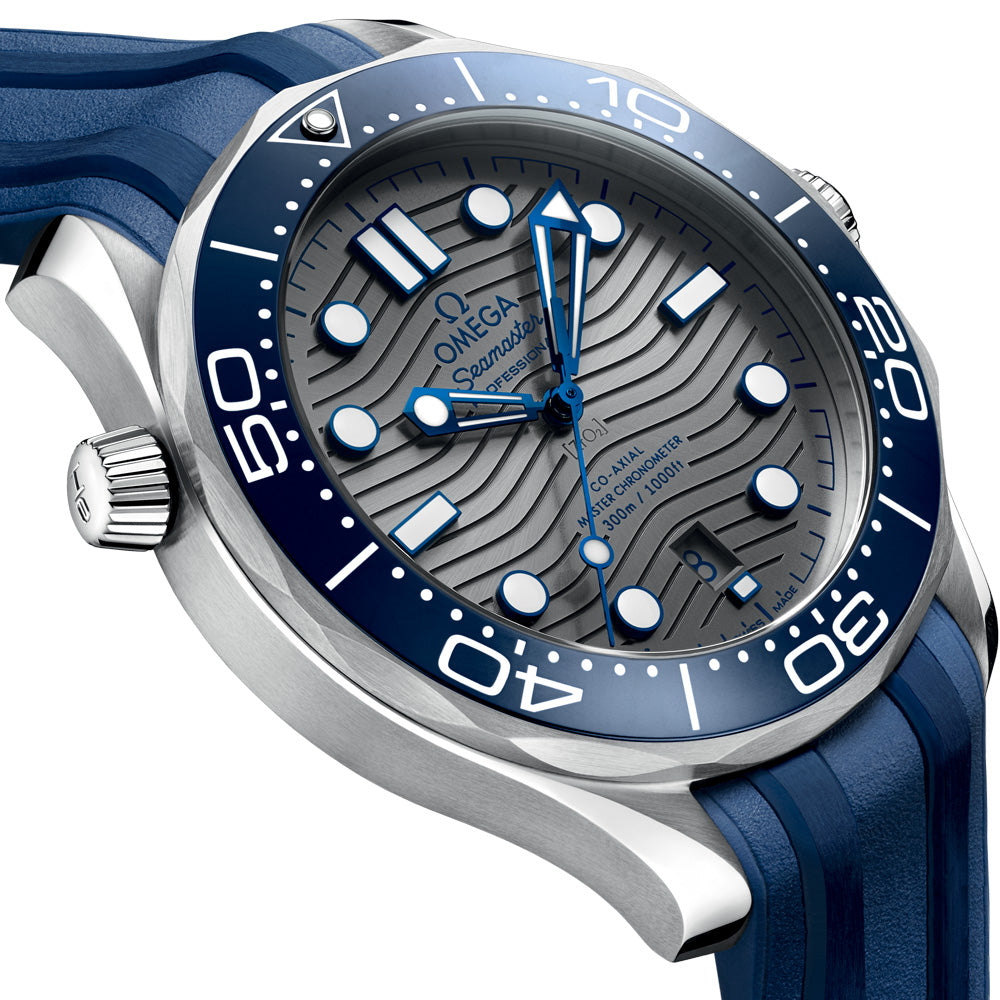 OMEGA Seamaster Diver 300M 42mm Grey Dial Automatic Gents Watch 21032422006001