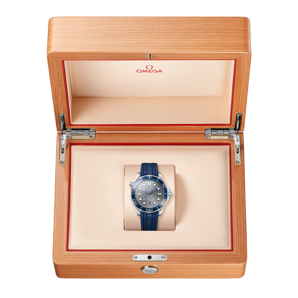 OMEGA Seamaster Diver 300M 42mm Grey Dial Automatic Gents Watch 21032422006001