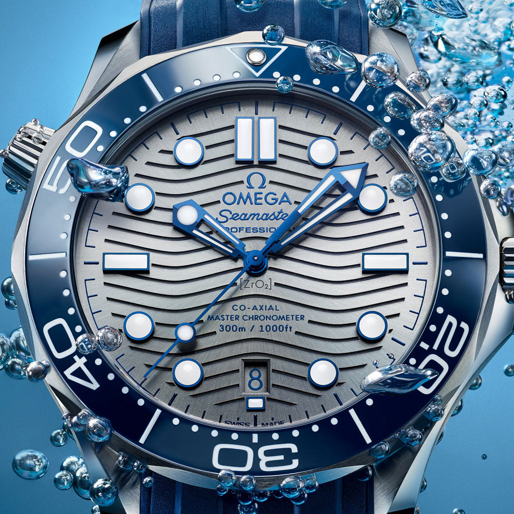 OMEGA Seamaster Diver 300M 42mm Grey Dial Automatic Gents Watch 21032422006001