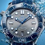 OMEGA Seamaster Diver 300M 42mm Grey Dial Automatic Gents Watch 21032422006001