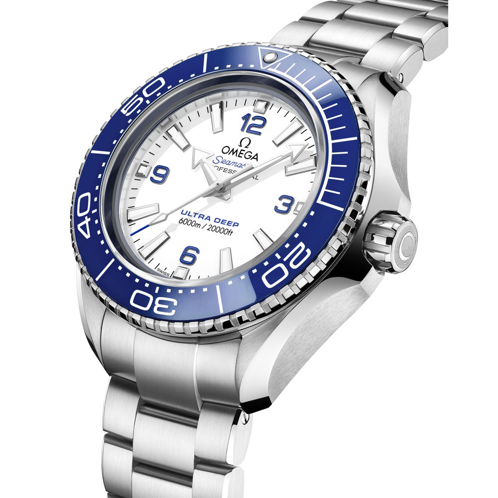 OMEGA Seamaster Planet Ocean 6000M 45.5mm White Dial Automatic Gents Watch 21530462104001