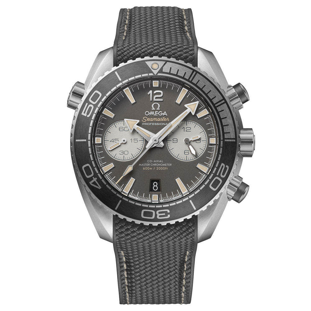 OMEGA Seamaster Planet Ocean 600M 45.5mm Grey Dial Automatic Chronograph Gents Watch 21532465101004