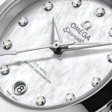OMEGA Seamaster Aqua Terra 150M 30mm MOP Diamond Index Dial Automatic Ladies Watch 22010302055001