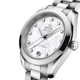 OMEGA Seamaster Aqua Terra 150M 30mm MOP Diamond Index Dial Automatic Ladies Watch 22010302055001