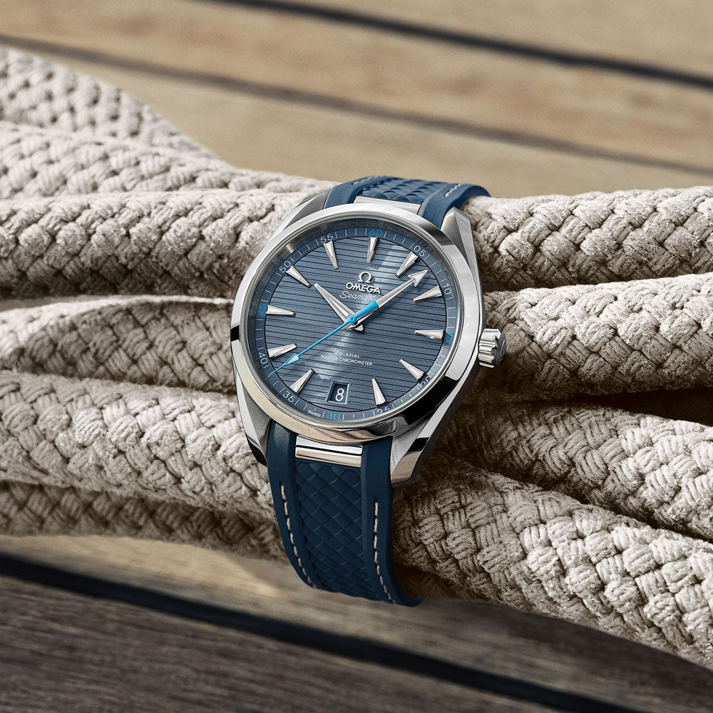 OMEGA Seamaster Aqua Terra 41mm Blue Dial Automatic Gents Watch 22012412103002